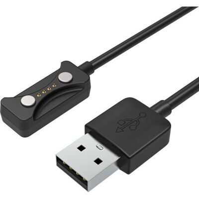 Phonillico - Polar Pacer Pro Ignite 3 Vantage 3 - Polar Compatible - 1 m Noir - Câble de chargement - Publicité Phonillico - Polar Pacer Pro Ignite 3 Vantage 3 - Polar Compatible - 1 m Noir - Câble de chargement - Publicité