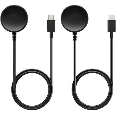 Phonillico Galaxy Watch USB-C Cable - 1 m - Noir - USB-C - Cable - Publicité Phonillico Galaxy Watch USB-C Cable - 1 m - Noir - USB-C - Cable - Publicité