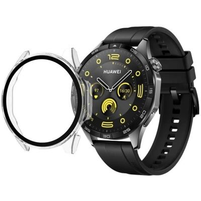 Huawei - Watch GT 4 46mm - Étui transparent - Publicité Huawei - Watch GT 4 46mm - Étui transparent - Publicité