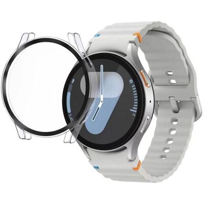 Coque transparente pour Samsung Galaxy Watch 7 44mm - Accessoire smartwatch - Publicité Coque transparente pour Samsung Galaxy Watch 7 44mm - Accessoire smartwatch - Publicité