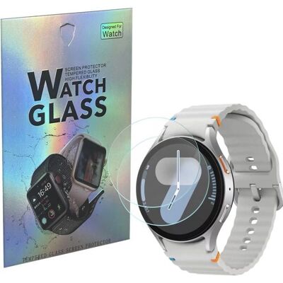 Phonillico Galaxy Watch 7 44mm - 2-pack - verre trempé - Watch screen protector - Publicité Phonillico Galaxy Watch 7 44mm - 2-pack - verre trempé - Watch screen protector - Publicité