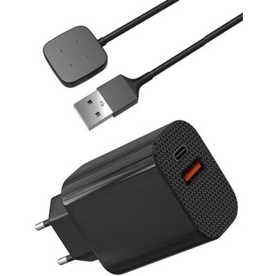Phonillico - Fitbit Versa 4 - 12W - Chargeur Phonillico - Fitbit Versa 4 - 12W - Chargeur
