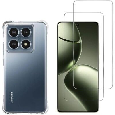 Xiaomi - 14T Pro - Transparent - Silicone - Coque - Publicité Xiaomi - 14T Pro - Transparent - Silicone - Coque - Publicité