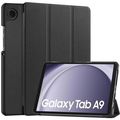 Phonillico - Samsung Galaxy Tab A9 2023 - Noir - 360 degrés multi-position - Coque - Publicité Phonillico - Samsung Galaxy Tab A9 2023 - Noir - 360 degrés multi-position - Coque - Publicité