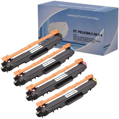 Brother TN247/TN243 Flerfarvet printertoner - Kompatibel med Brother MFC-L3750 - Printer Toner Brother TN247/TN243 Flerfarvet printertoner - Kompatibel med Brother MFC-L3750 - Printer Toner