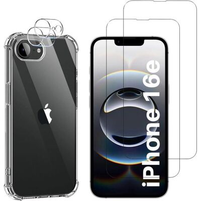 Phonillico - iPhone 16e - Transparent - Flexible - Coque - Publicité Phonillico - iPhone 16e - Transparent - Flexible - Coque - Publicité