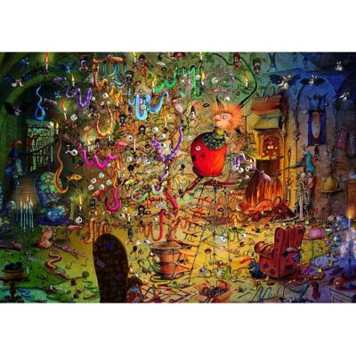 Grafika Francois Ruyer Παζλ Μάγισσα - 1500 Κομμάτια Grafika Francois Ruyer Παζλ Μάγισσα - 1500 Κομμάτια