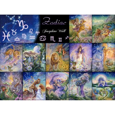 Grafika 30062 Puzzle - 2000 Pièces - Signes du Zodiaque - Publicité Grafika 30062 Puzzle - 2000 Pièces - Signes du Zodiaque - Publicité