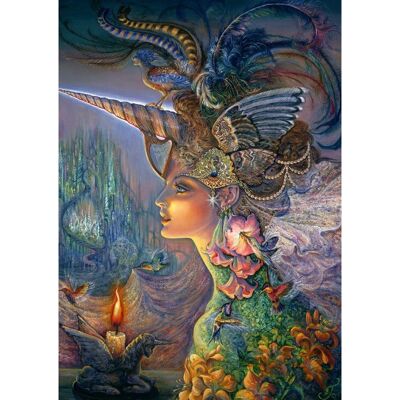 Grafika Josephine Wall - Ma Dame Licorne - Puzzle - Publicité Grafika Josephine Wall - Ma Dame Licorne - Puzzle - Publicité