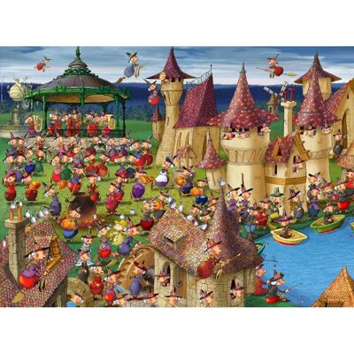 François Ruyer Hexen Puzzle 2000 Pièces - Puzzle - Publicité François Ruyer Hexen Puzzle 2000 Pièces - Puzzle - Publicité