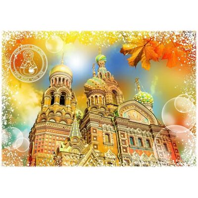 Grafika Puzzle Around the World - Rusko 2000 Dílů Grafika Puzzle Around the World - Rusko 2000 Dílů