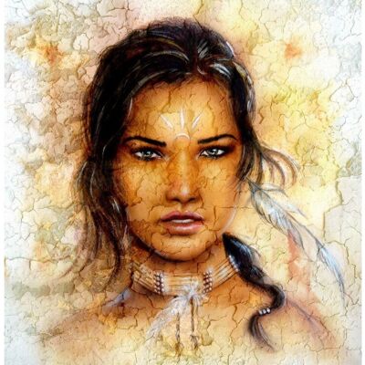 Παζλ Ινδιάνας Γυναίκας - 1000 Κομμάτια Παζλ Ινδιάνας Γυναίκας - 1000 Κομμάτια
