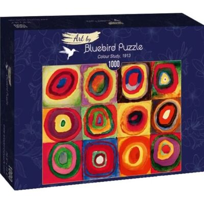 Puzzle Bluebird Kandinsky - Étude de couleur, 1913 - 1000 pièces Puzzle Bluebird Kandinsky - Étude de couleur, 1913 - 1000 pièces