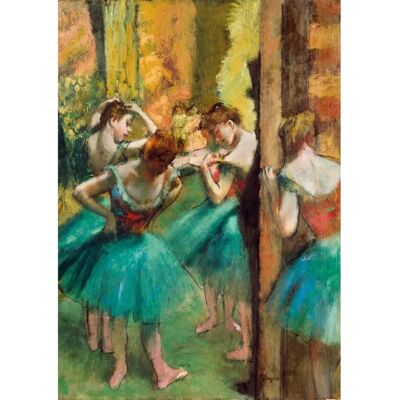Bluebird Art Degas - Danseurs, Rose et Vert - Puzzle - Publicité Bluebird Art Degas - Danseurs, Rose et Vert - Puzzle - Publicité
