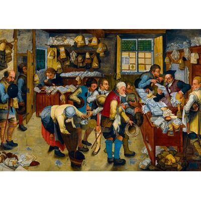 Bluebird Pieter Brueghel mladší - Daňové Úřad 1000 Dílů Puzzle Bluebird Pieter Brueghel mladší - Daňové Úřad 1000 Dílů Puzzle
