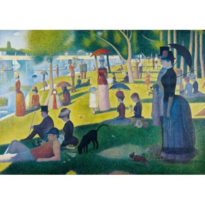 Bluebird Georges Seurat - Un après-midi à l'île de La Grande Jatte 1000 pièces Puzzle - Publicité Bluebird Georges Seurat - Un après-midi à l'île de La Grande Jatte 1000 pièces Puzzle - Publicité