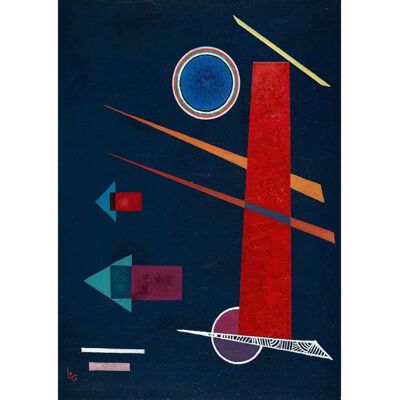 Bluebird Art Kandinsky - Puzzle Rouge Puissant - Puzzle - Publicité Bluebird Art Kandinsky - Puzzle Rouge Puissant - Puzzle - Publicité