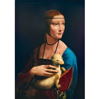 Bluebird Art Leonardo Da Vinci - Dame avec un hermelin Puzzle - 1000 Pièces - Publicité Bluebird Art Leonardo Da Vinci - Dame avec un hermelin Puzzle - 1000 Pièces - Publicité
