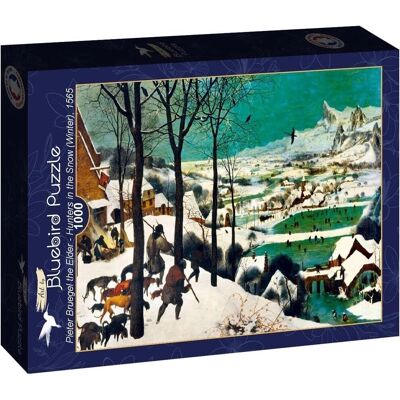 Puzzle Bluebird Pieter Bruegel starszy - Myśliwi na śniegu Puzzle Bluebird Pieter Bruegel starszy - Myśliwi na śniegu