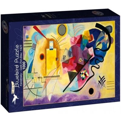 Puzzle Bluebird de Kandinsky - 1000 Pièces - Publicité Puzzle Bluebird de Kandinsky - 1000 Pièces - Publicité