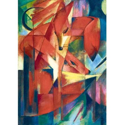 Puzzle Rouge de Franz Marc - Les Renards - Puzzle - Publicité Puzzle Rouge de Franz Marc - Les Renards - Puzzle - Publicité