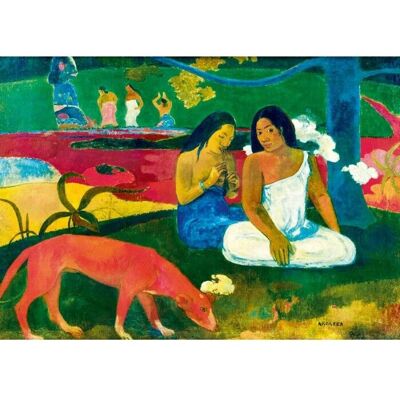 Puzzle Oiseau Bleu Gauguin 1892 - Puzzle - Publicité Puzzle Oiseau Bleu Gauguin 1892 - Puzzle - Publicité