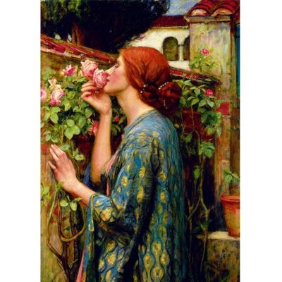 Puzzle Bluebird John William Waterhouse - Dusza róży - Puzzle Puzzle Bluebird John William Waterhouse - Dusza róży - Puzzle
