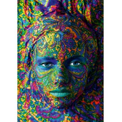 Puzzle Art Face - Portrait de femme - Puzzle - Publicité Puzzle Art Face - Portrait de femme - Puzzle - Publicité