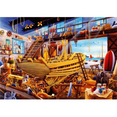 Bluebird Bootshafen Puzzle 1000 Teile - Puzzel Bluebird Bootshafen Puzzle 1000 Teile - Puzzel