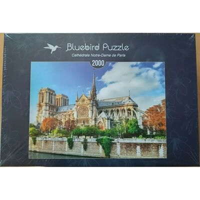Puzzle Notre-Dame de Paris 2000 pièces - Bluebird - Publicité Puzzle Notre-Dame de Paris 2000 pièces - Bluebird - Publicité