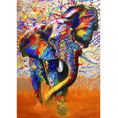 Puzzle Bluebird African Colours - 1000 Pièces - Publicité Puzzle Bluebird African Colours - 1000 Pièces - Publicité