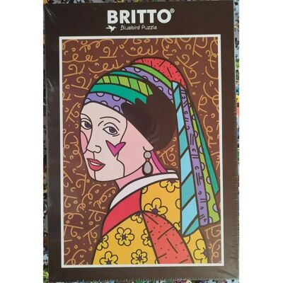 Bluebird Romero Britto - Puzzle iconique néerlandais 1500 pièces - Publicité Bluebird Romero Britto - Puzzle iconique néerlandais 1500 pièces - Publicité