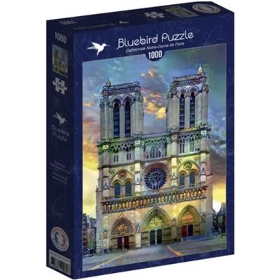 Puzzle Cathédrale Notre-Dame de Paris - 1000 Pièces - Publicité Puzzle Cathédrale Notre-Dame de Paris - 1000 Pièces - Publicité