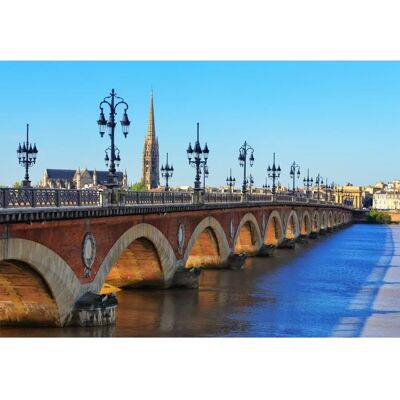Bluebird Bordeaux Pont de Pierre 1000 Pièces Puzzle - Puzzle - Publicité Bluebird Bordeaux Pont de Pierre 1000 Pièces Puzzle - Puzzle - Publicité