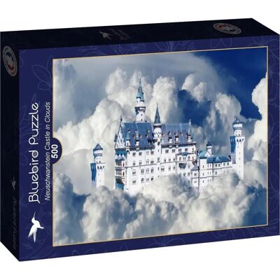 Puzzle Château de Neuschwanstein dans les Nuages - 500 Pièces Puzzle Château de Neuschwanstein dans les Nuages - 500 Pièces
