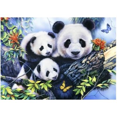 Bluebird Panda Familie 1000 Teile Puzzle Bluebird Panda Familie 1000 Teile Puzzle
