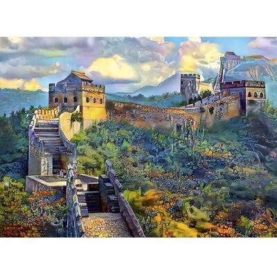 Puzzle Muraille de Chine Bluebird 1000 pièces - Publicité Puzzle Muraille de Chine Bluebird 1000 pièces - Publicité
