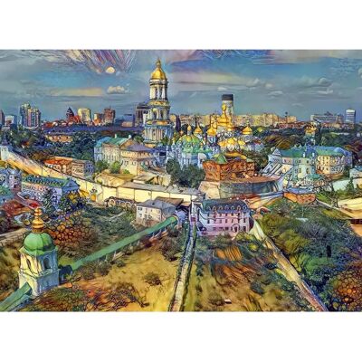 Bluebird Kyiv 1000 Pièces Puzzle de Ville - Casse-tête - Publicité Bluebird Kyiv 1000 Pièces Puzzle de Ville - Casse-tête - Publicité