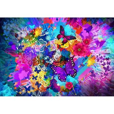 Puzzle Bluebird Fleurs et Papillons - 1000 Pièces - Publicité Puzzle Bluebird Fleurs et Papillons - 1000 Pièces - Publicité