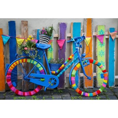 Bluebird Modèle Puzzle Vélo Coloré - 1000 Pièces - Publicité Bluebird Modèle Puzzle Vélo Coloré - 1000 Pièces - Publicité