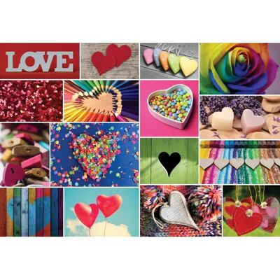 Puzzle Love in Color de Bluebird 1000 Pièces - Puzzle Puzzle Love in Color de Bluebird 1000 Pièces - Puzzle