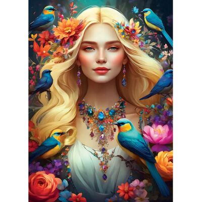 Aurora Bluebird Puzzle - 1000 Teile - 69 x 48 cm - Puzzle Aurora Bluebird Puzzle - 1000 Teile - 69 x 48 cm - Puzzle