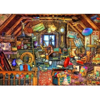 Bluebird Puzzle Objet Caché Grenier - Puzzle - Publicité Bluebird Puzzle Objet Caché Grenier - Puzzle - Publicité