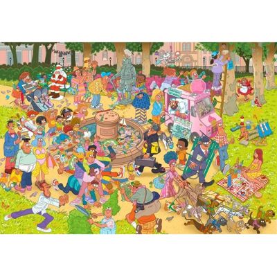 Puzzle Bluebird 1000 elementów Park Chuckle - Puzzle Puzzle Bluebird 1000 elementów Park Chuckle - Puzzle