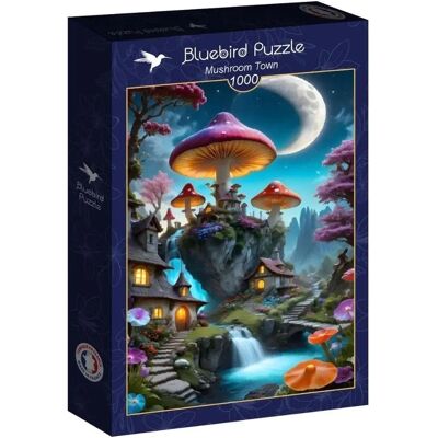 Puzzle Grzyb Bluebird - Gra logiczna dla dzieci - Mushroom Town Puzzle Grzyb Bluebird - Gra logiczna dla dzieci - Mushroom Town