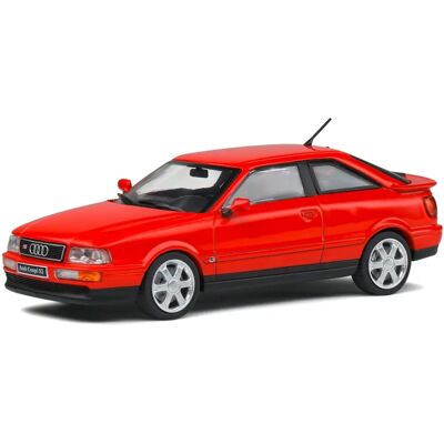 Solido Audi Coupé S2 1992 Rojo Lazer - Miniatura de coche Solido Audi Coupé S2 1992 Rojo Lazer - Miniatura de coche