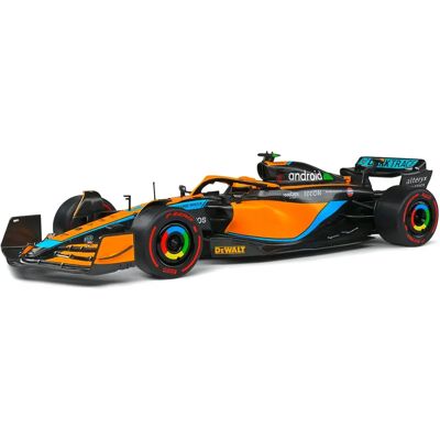 Solido McLaren MCL36 Daniel Ricciardo Narancs/ Kék - Zinkmodell Solido McLaren MCL36 Daniel Ricciardo Narancs/ Kék - Zinkmodell
