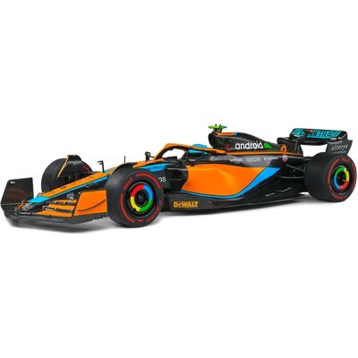 Solido McLaren MCL36 Diecast Model - Orange/Blue - Diecast Model Car Solido McLaren MCL36 Diecast Model - Orange/Blue - Diecast Model Car