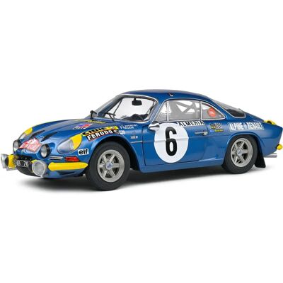 ALPINE A110 1600S - Rallye Monte Carlo 1972 - Modèle réduit - Publicité ALPINE A110 1600S - Rallye Monte Carlo 1972 - Modèle réduit - Publicité