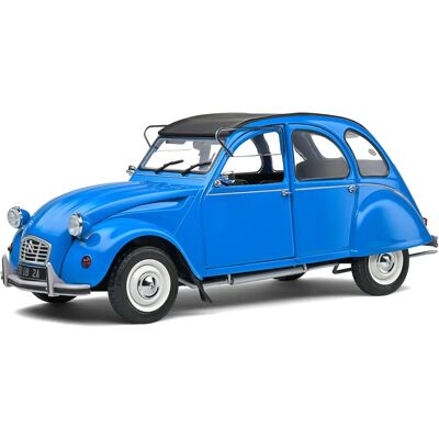 Solido Citroen 2CV6 Stadtwagen - Blau - Modell Solido Citroen 2CV6 Stadtwagen - Blau - Modell